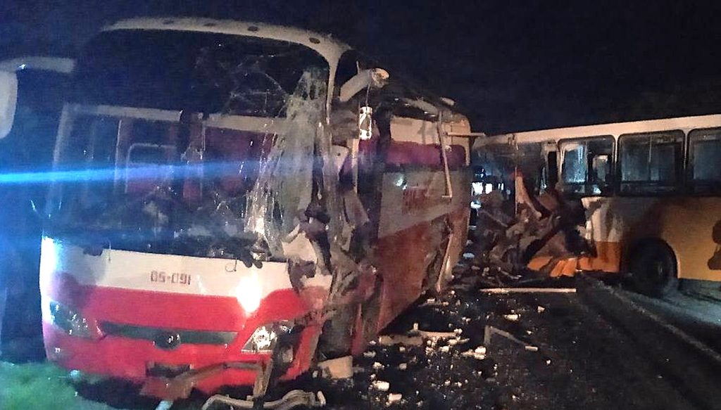 Almost fifty injured in a mass traffic accident in Villa Clara