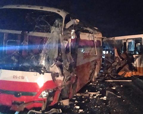 Almost fifty injured in a mass traffic accident in Villa Clara