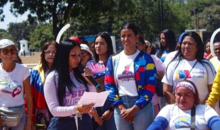 Aragüeñas cried for peace and sovereignty