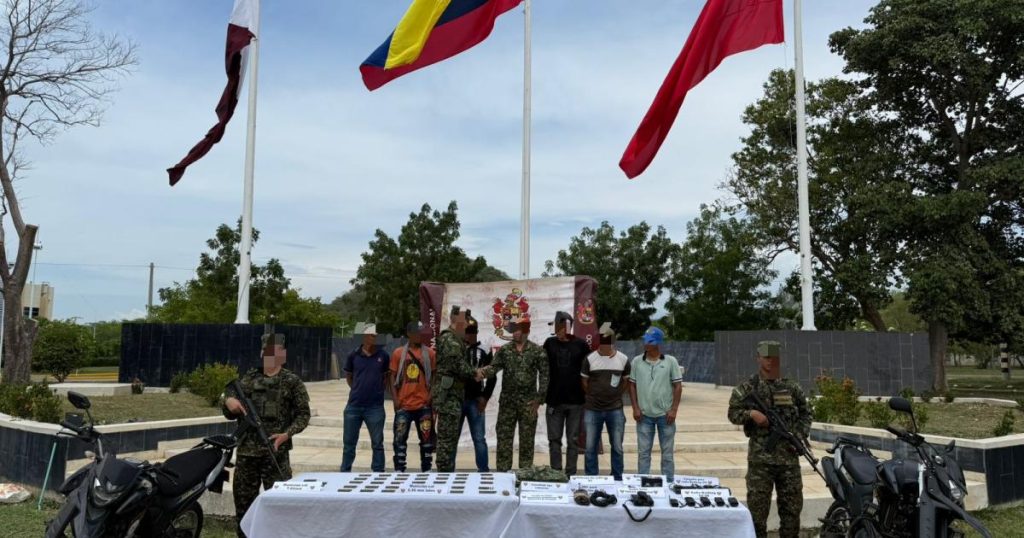 Army operations in Cesar: seven members of the Gulf clan demobilized