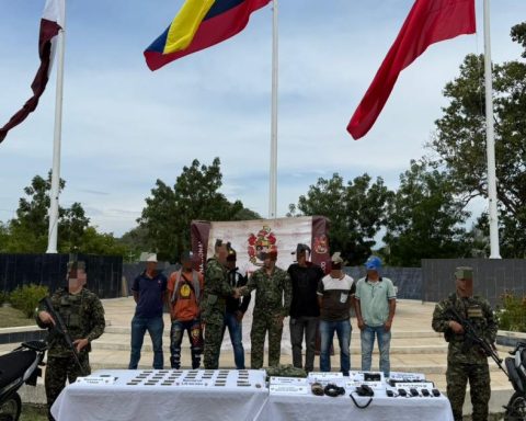 Army operations in Cesar: seven members of the Gulf clan demobilized