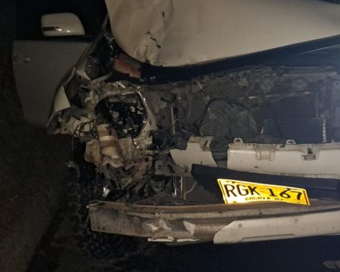 Authorities, after the driver track that caused death to a family in a Pereira road