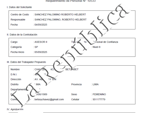 Betssy Chávez will bring process to freedom: Prosecutor's Office gave up request to prolong pretrial detention