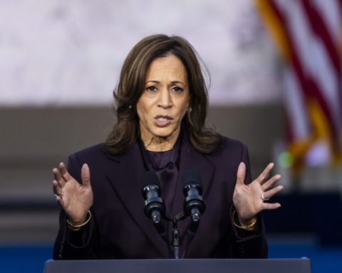 Kamala Harris. Foto: EFE/EPA/JIM LO SCALZO.