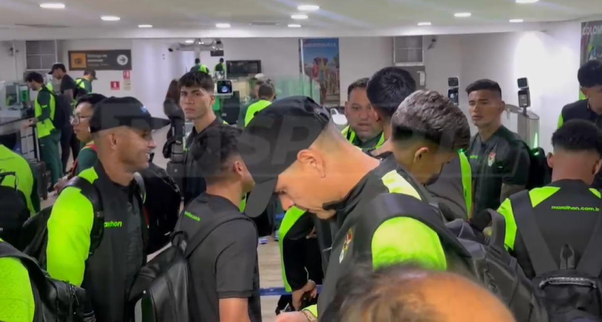 Bolivia lands in Barranquilla waiting for the duel against Colombia