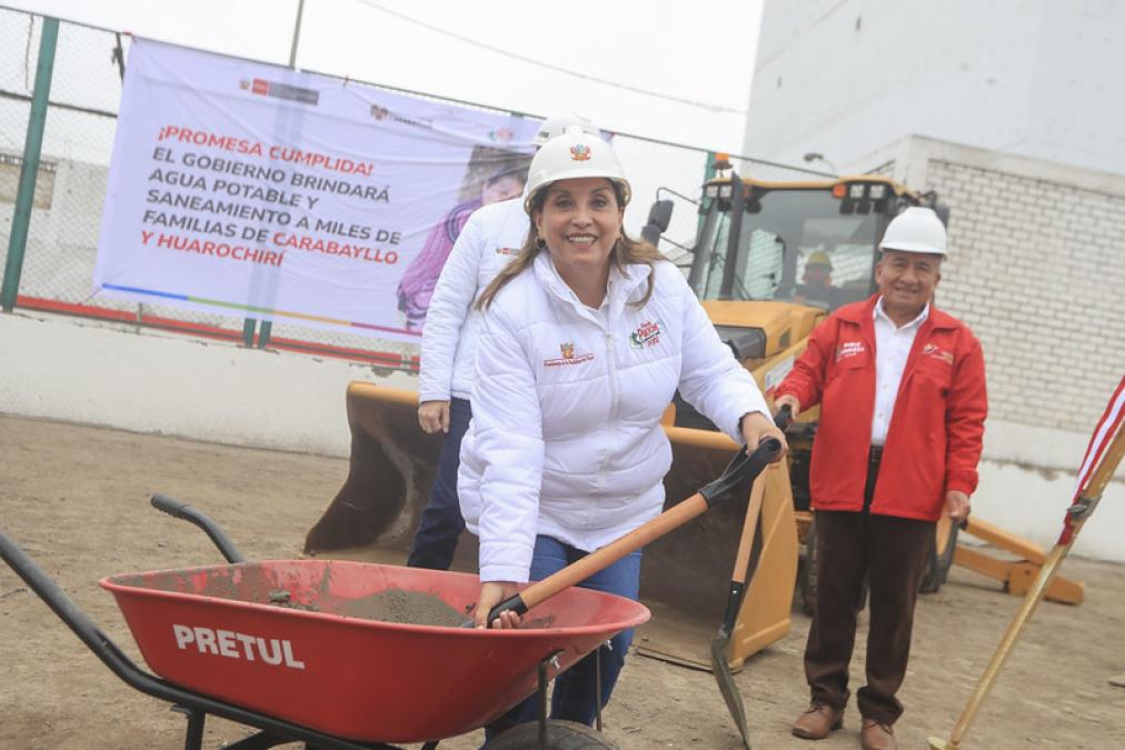 Boluarte does not have a meeting agenda with López Aliaga