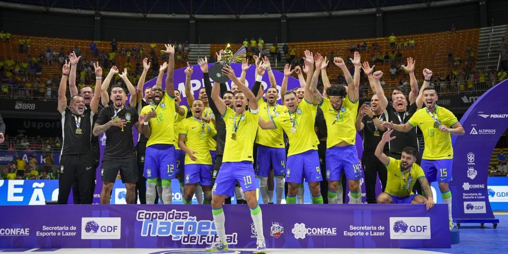 Brazil wins the Futsal Nations Cup