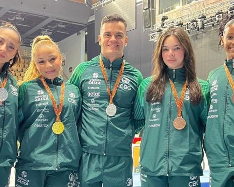 Brazilian gymnasts end Hungary competition with five podiums