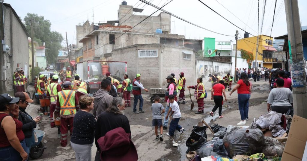 Brugada announces regulatory glass project after flooding in Iztapalapa