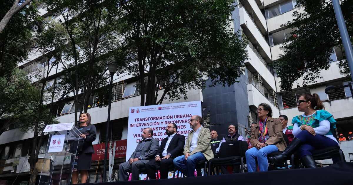 Brugada starts intervention to high -risk real estate at CDMX