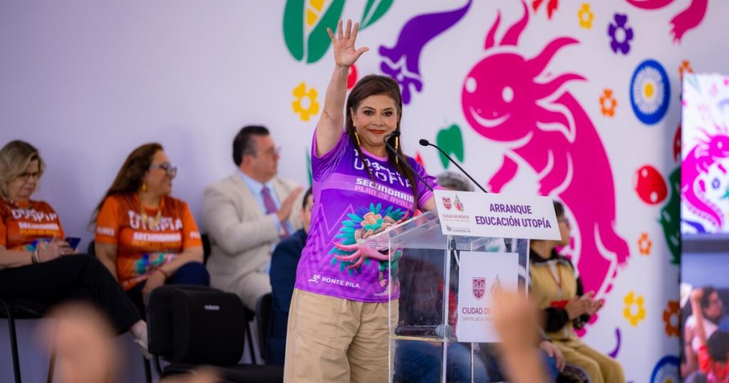 CDMX starts Utopia education program in schools from 16 mayorships