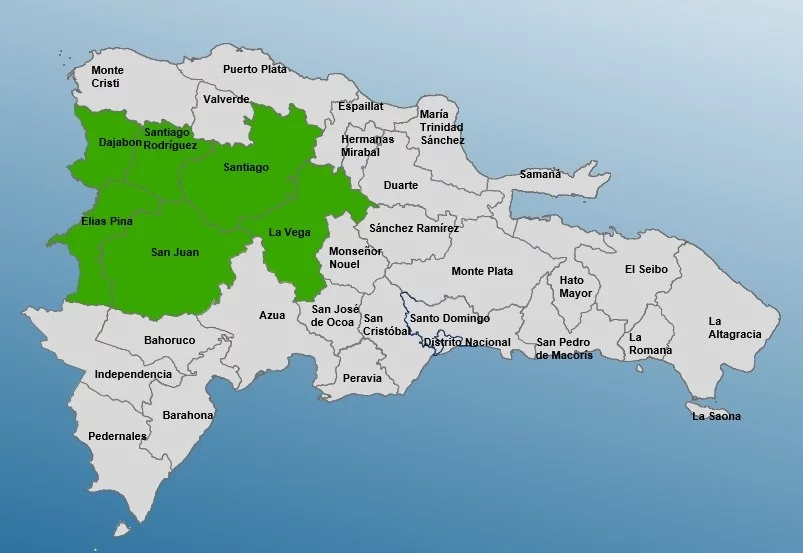 COE puts six provinces on a green alert for trough