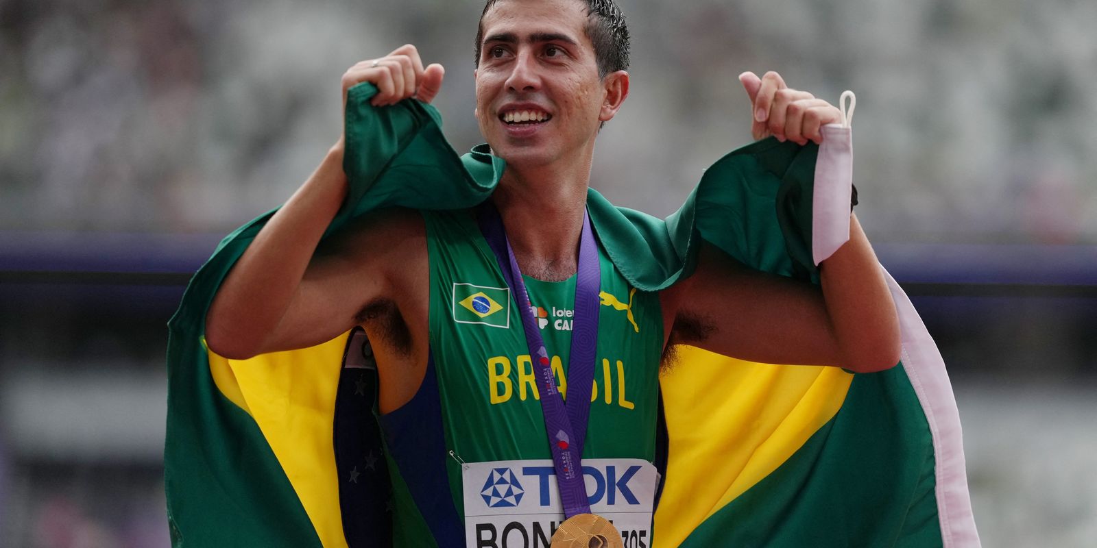 Caio Bonfim is world champion of 20 km from the athletic march in Tokyo