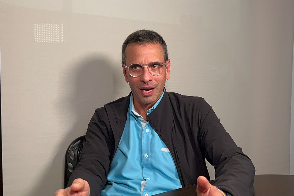 Capriles denounces "hate campaign" against him: "I have the right to say what I think"