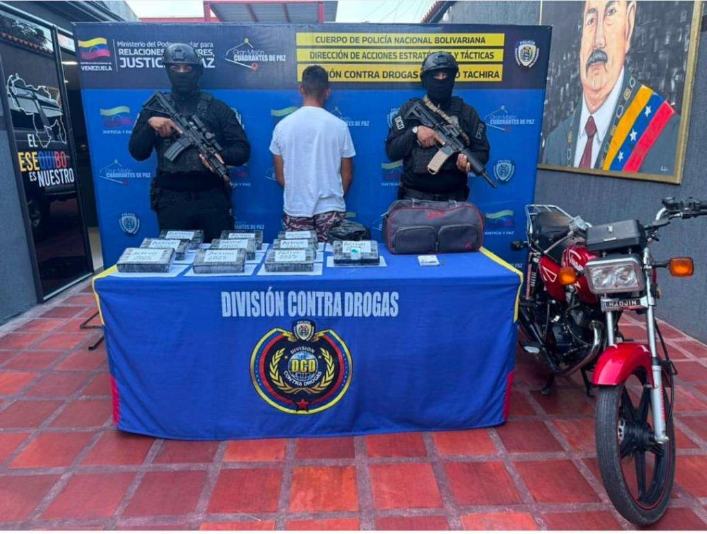 Captured when he had 10 cocaine panels