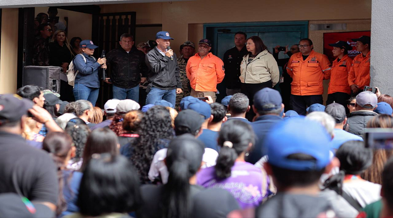 Caracas combatant bodies are activated in drill to disasters and conflicts