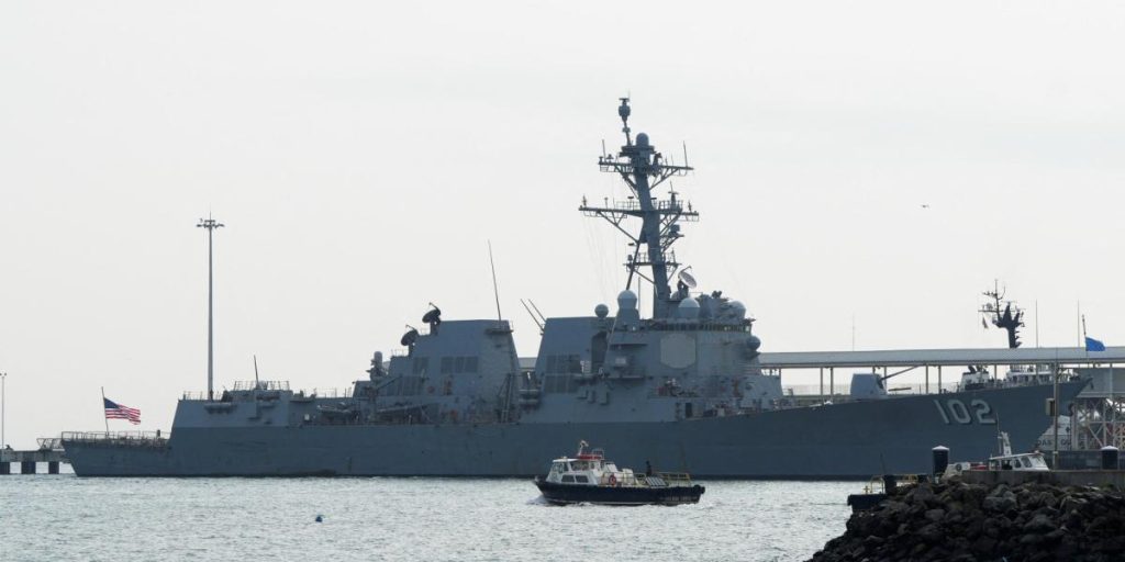 Caracas states that the US destroyer addressed and occupied "Hostilely" A Venezuelan tuna ship