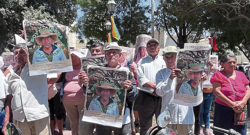 Catacaos comuneros protest land in Piura