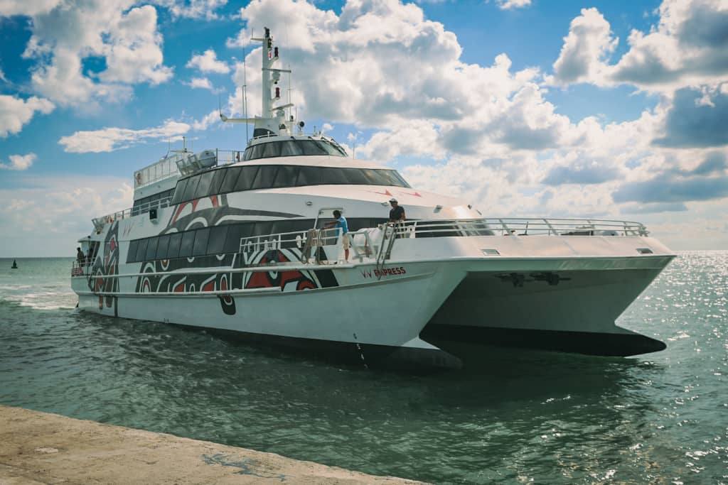 Catamarán V2V Empres will renew maritime connection between Nueva Gerona and Batabanó