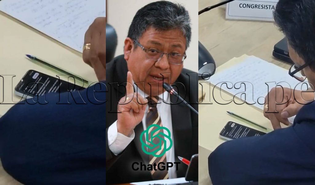 Chatgpt Congressman: Flores Ancachi used artificial intelligence to ask Santiváñez