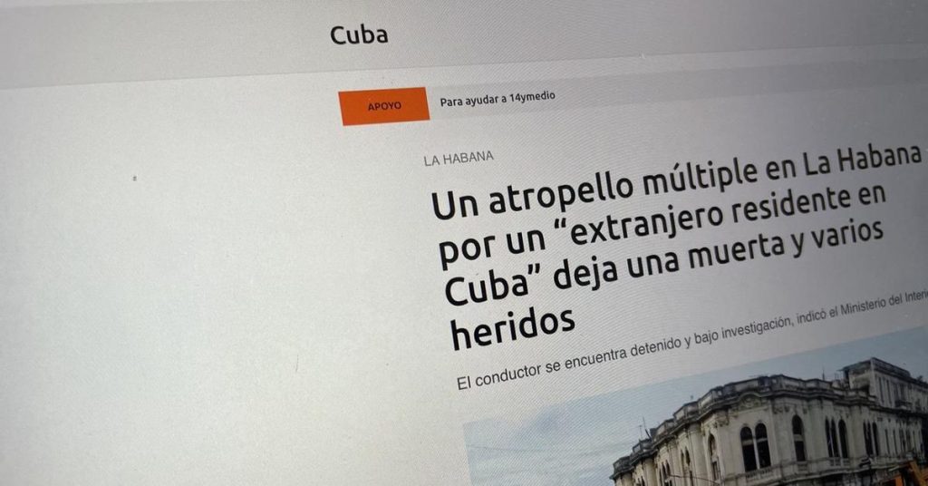 Chronology of an error about multiple outrage in Havana