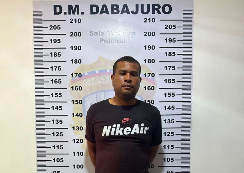 Cicpc captured the aforementioned murder a family in Falcón