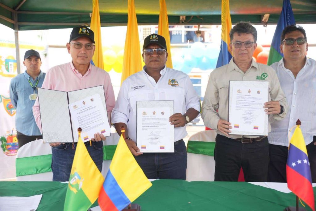 Colombia and Venezuela sign integration twinning through the Orinoco River