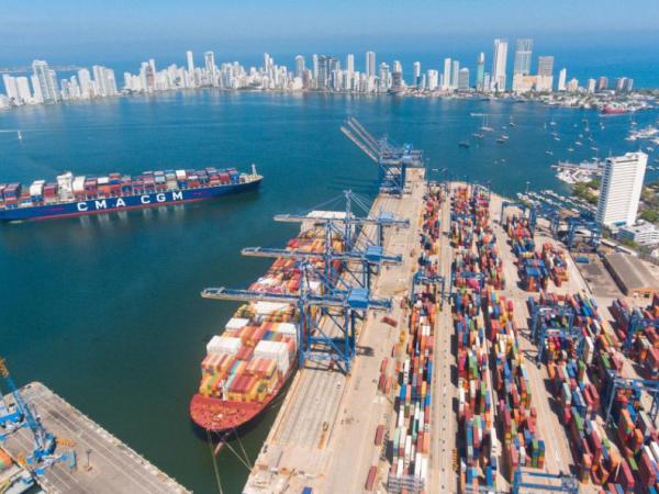 Colombia mobilized more than 85 million tons of port load to July
