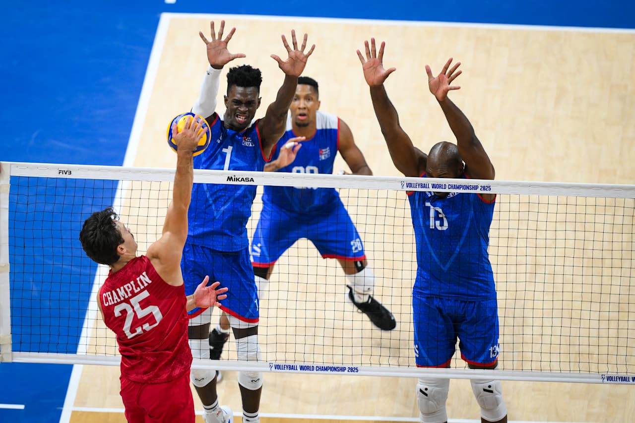 Cuba falls to the United States and disappoints in the volleyball World Cup