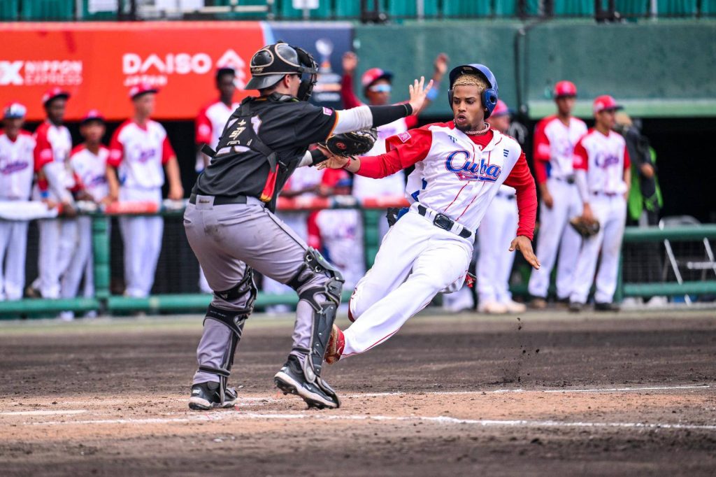 Cuba suffers from Germany, but ensures the seventh place in the under-18 baseball world