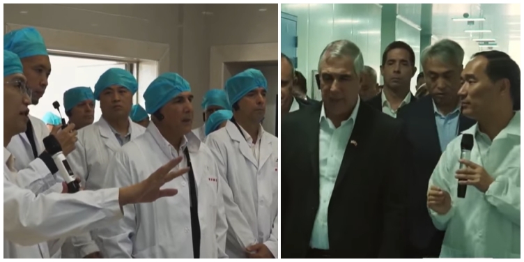 Vice primer ministro cubano Eduardo Martínez visita producción en la provincia china de Shanxi