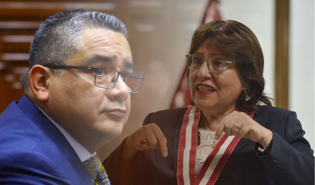 Delia Espinoza constitutionally denounces Santiváñez for alleged irregular hiring when he was Minister of the Interior