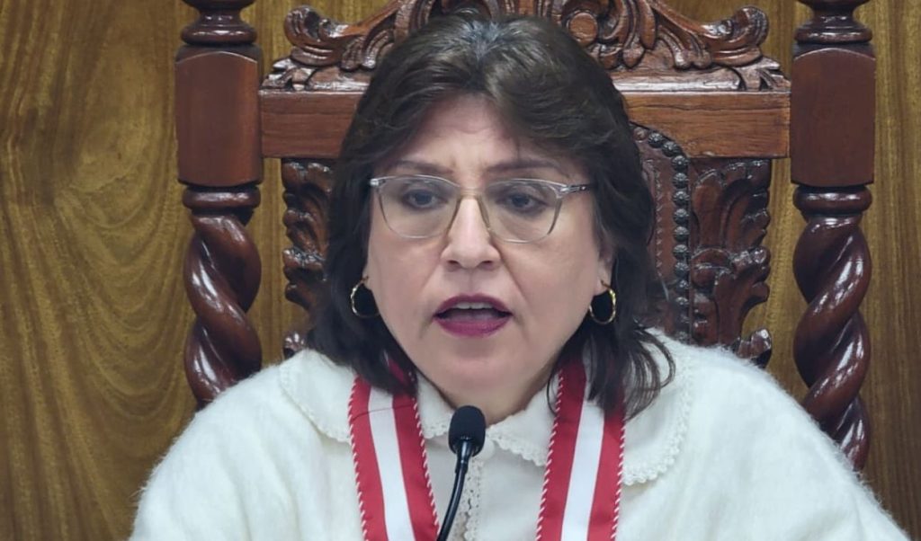 Delia Espinoza reappears and sends a strong message to the National Board of Justice and Congress: "In the background, they are afraid of me"