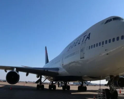 Un avión de Delta Air Lines
