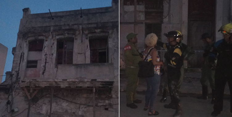 Derumba in Centro Havana affects 14 people