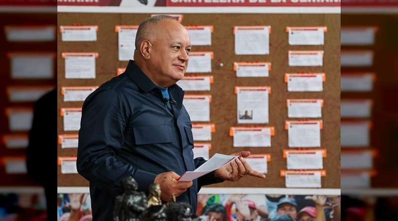 Diosdado Cabello on alleged defections: they are false and immoral