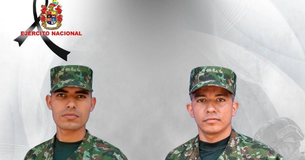 ELN attack in San Isidro left two dead soldiers and four injured