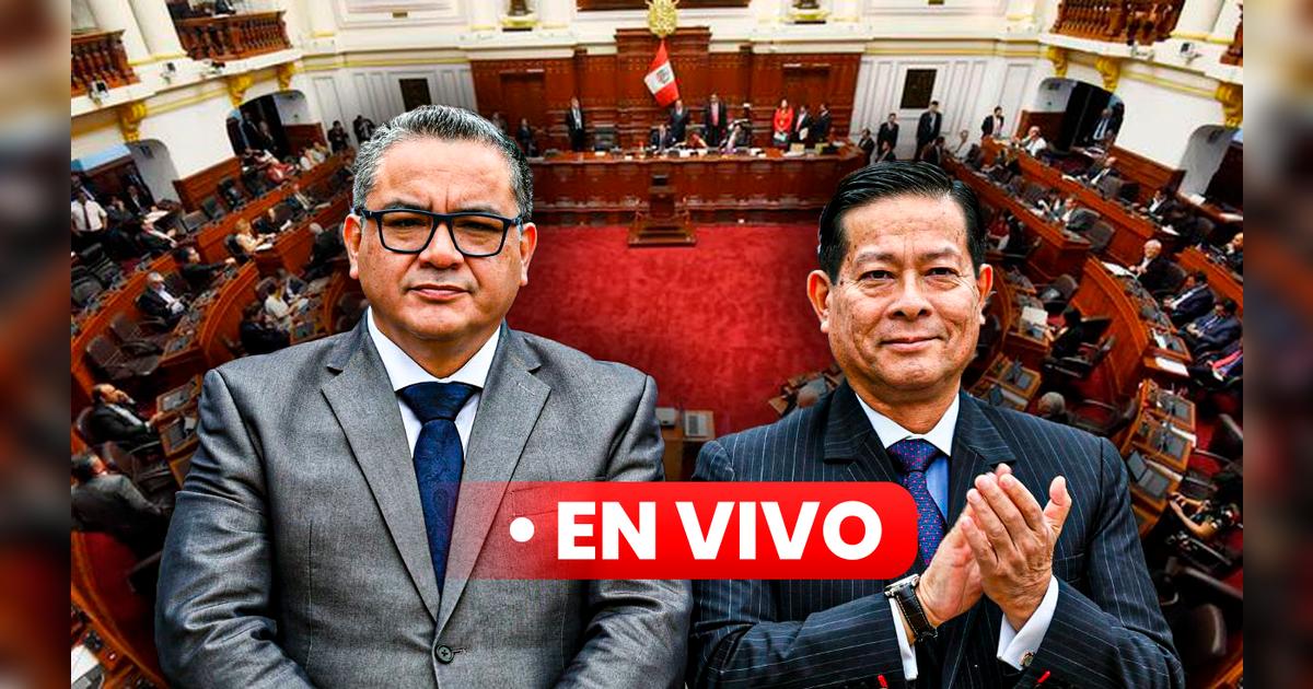 Eduardo Arana and Juan Santiváñez LIVE: Ministers respond in Congress for an audios of alleged influence peddling