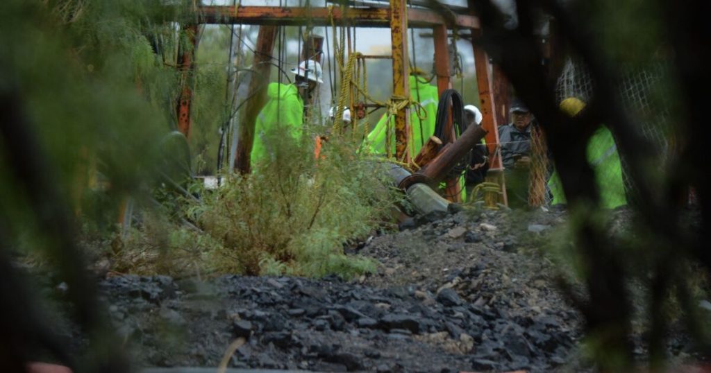 Eight miners are trapped in Coahuila mine