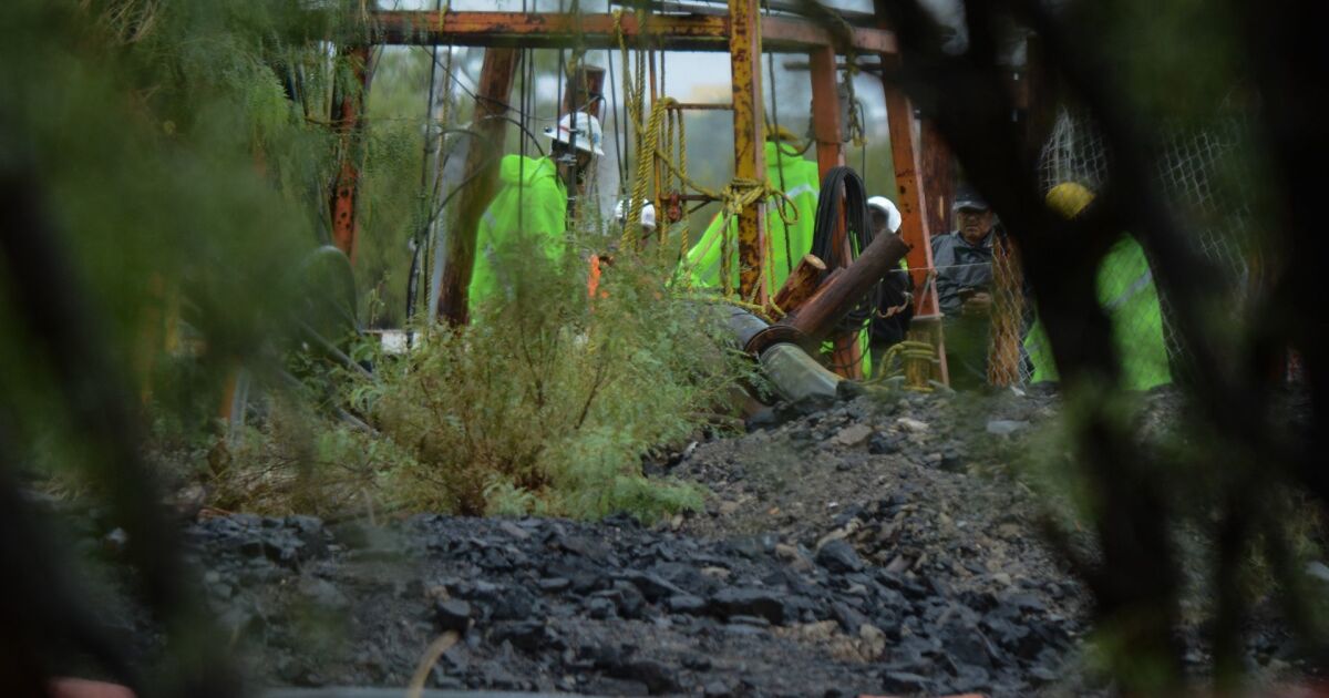 Eight miners are trapped in Coahuila mine
