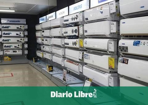 Evolution of imports of air conditioners in RD