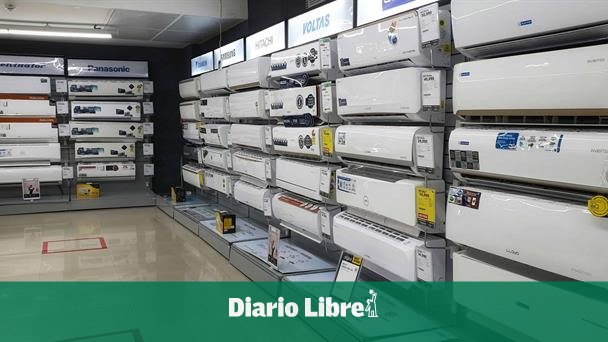 Evolution of imports of air conditioners in RD