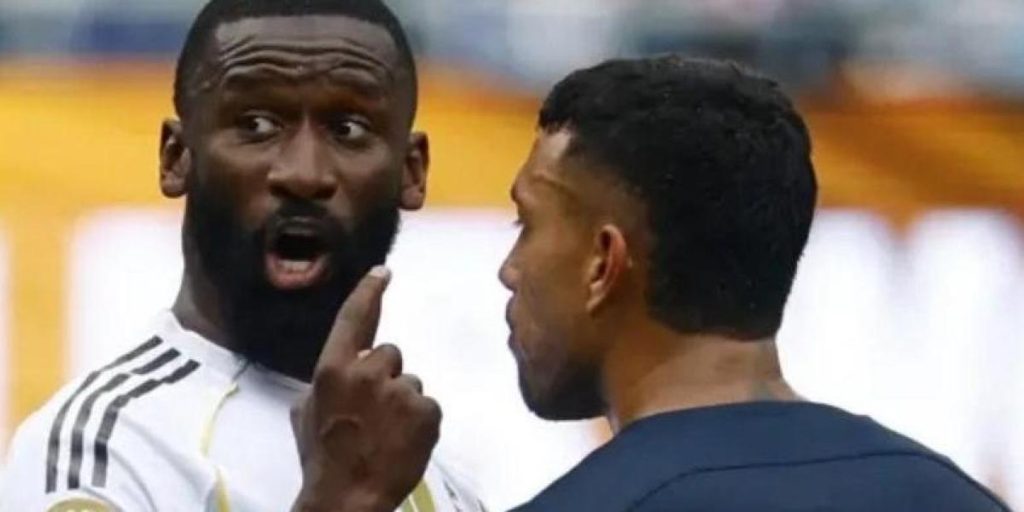 FIFA leaves without sanction the incident between Cabral and Rüdiger in the Club World Cup