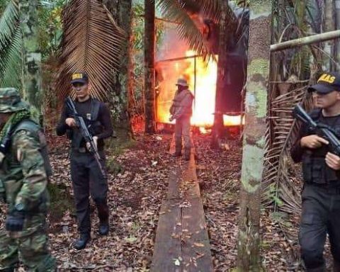 Fanb destroyed camps used by Tancol groups in Amazonas