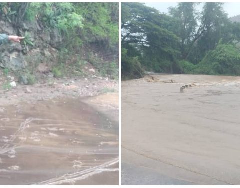 Desbordamiento del río Sigua en Santiago de Cuba