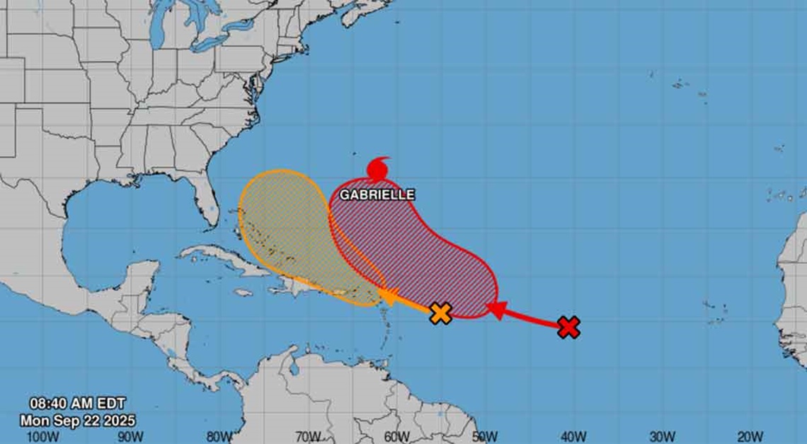 Gabrielle becomes a greater hurricane to Bermuda while the Atlantic is activated