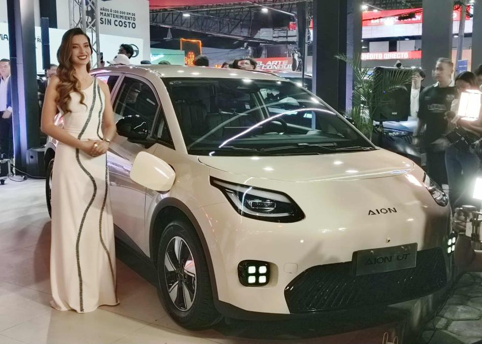 Gac presented in Expocruz the Aion UT, the electric with greater autonomy and better price in Bolivia