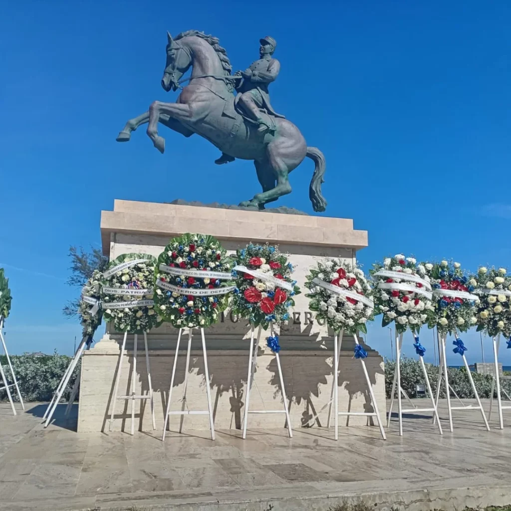 General Gregorio Luperón honors in Puerto Plata on the occasion of the 186th anniversary of his birth