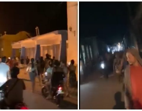 Gibara throws himself in the streets of "Put the current!" And "Freedom!"