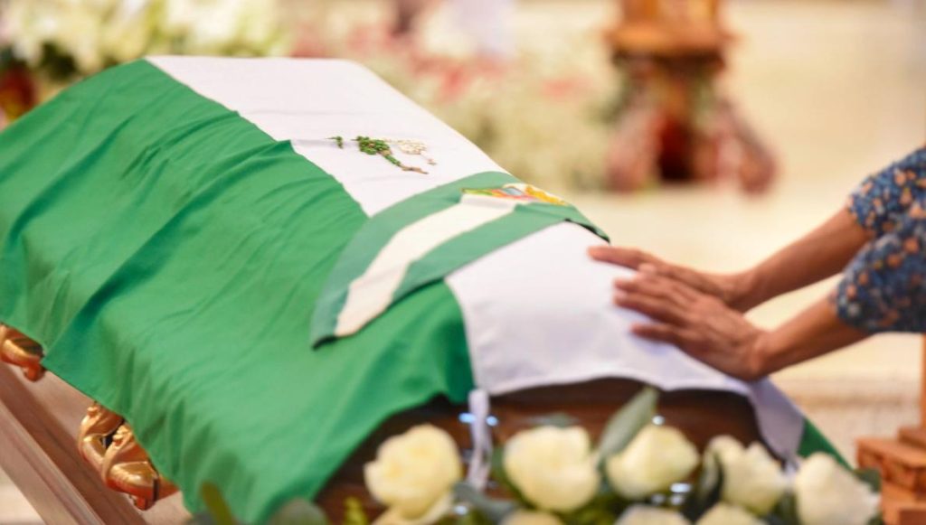 Goodbye Percy Fernández begins with the Mass of Exequias